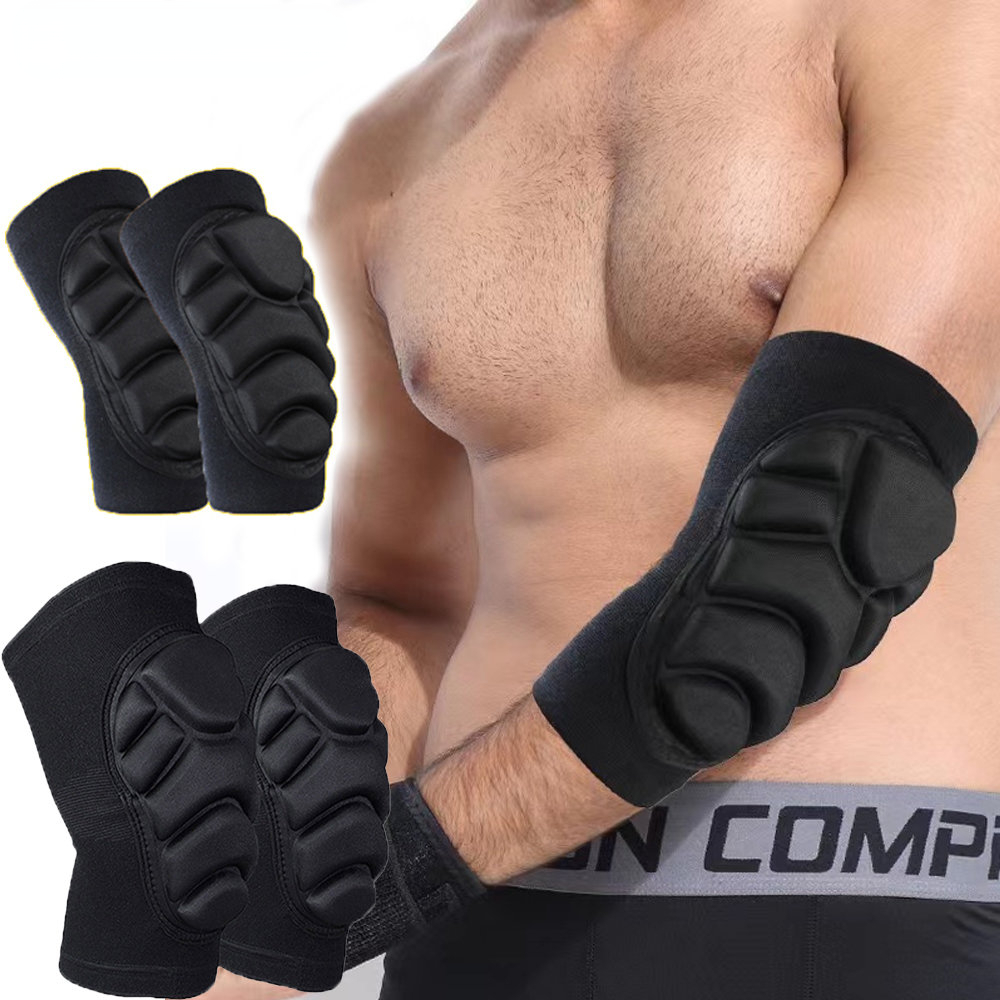Mountain Biking Elbow Pads - 1 çift nefes MTB diz koruyucu