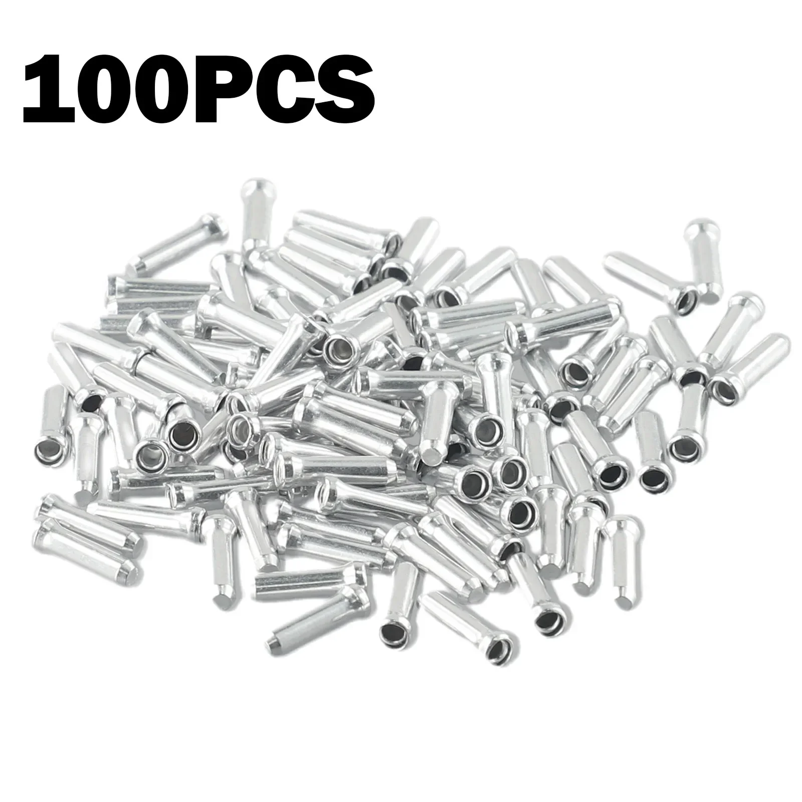 Mountain Biking Tips - Premium 100 adet Bisiklet Kablo Ucu