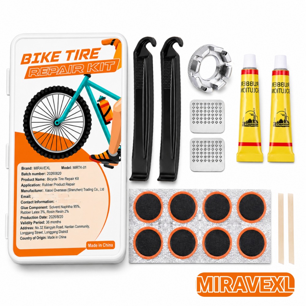 Mountain Biking Tube - Bisiklet Lastiği Tamir Seti, Bisiklet İç