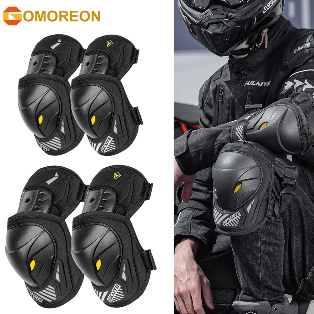 GOMOREON 1 çift motosiklet ele - Mountain Biking Elbow Pads incelemesi ve fiyatı