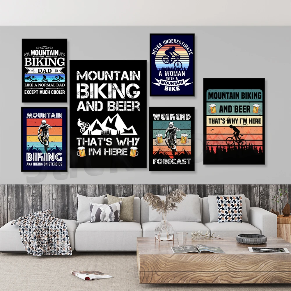 Git Dağ Bisikleti Baskı Tuval  - Mountain Biking Europe incelemesi ve fiyatı
