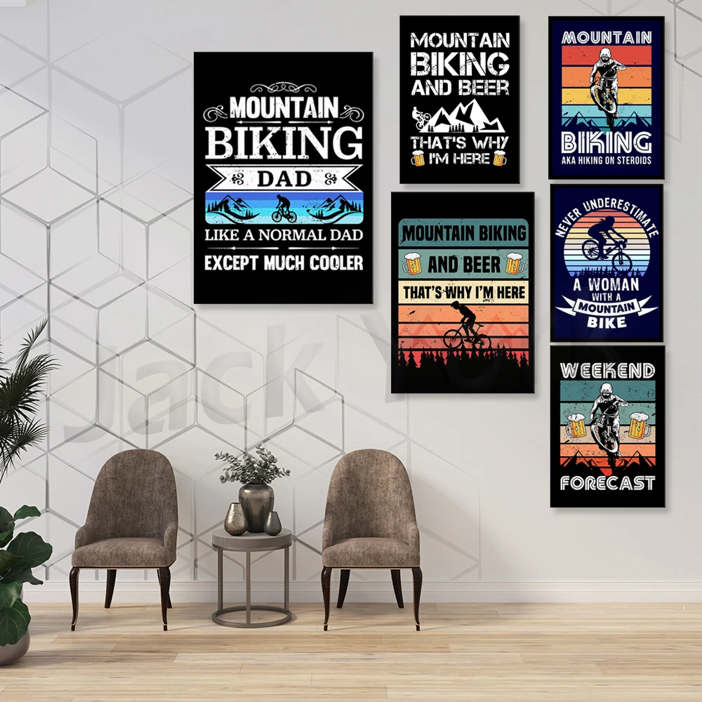 Git Dağ Bisikleti Baskı Tuval  - Mountain Biking Europe incelemesi ve fiyatı